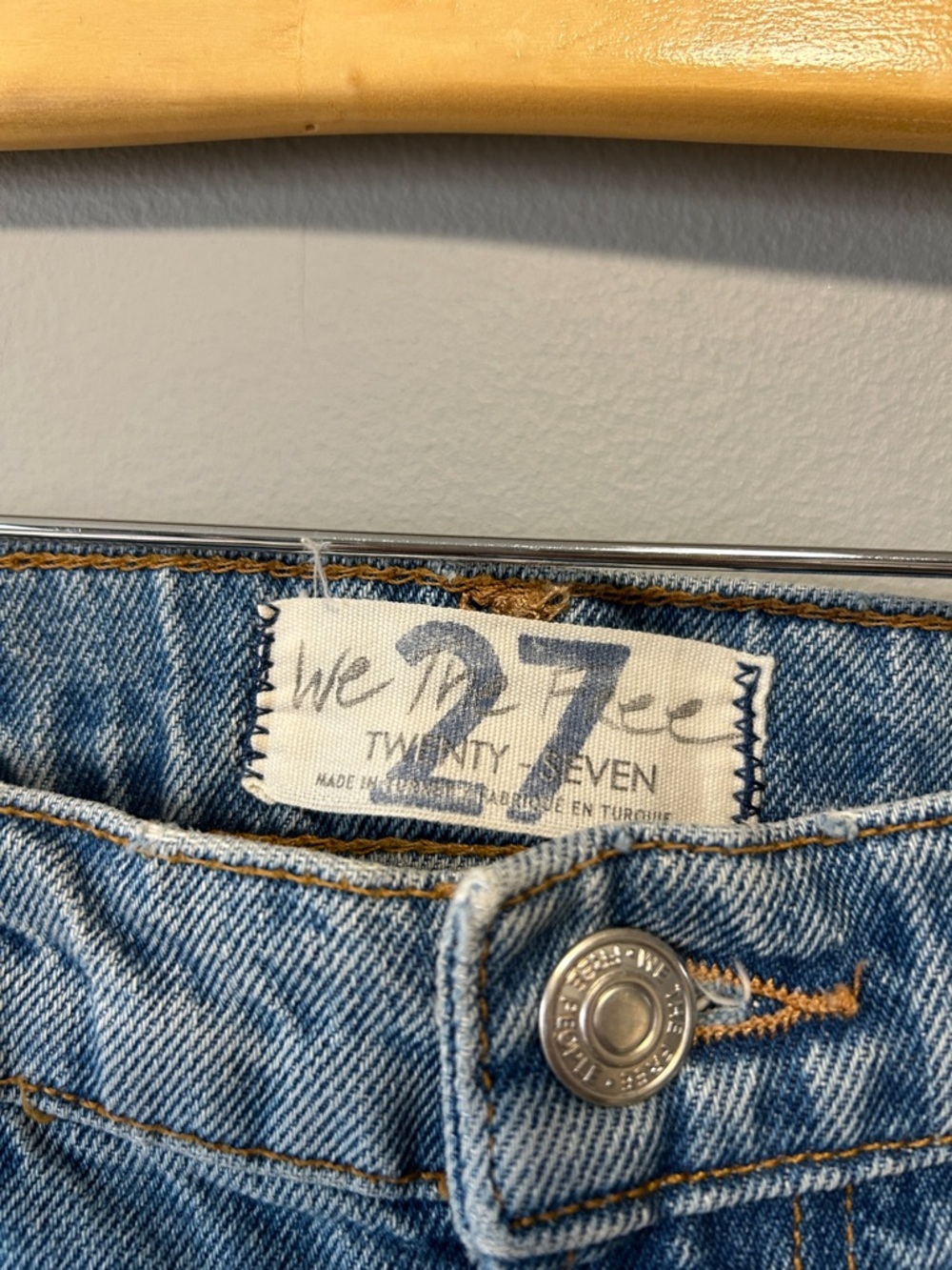 Free People We The Free Vixen Raw Hem High Rise Cigarette Jean - Picture 3 of 12